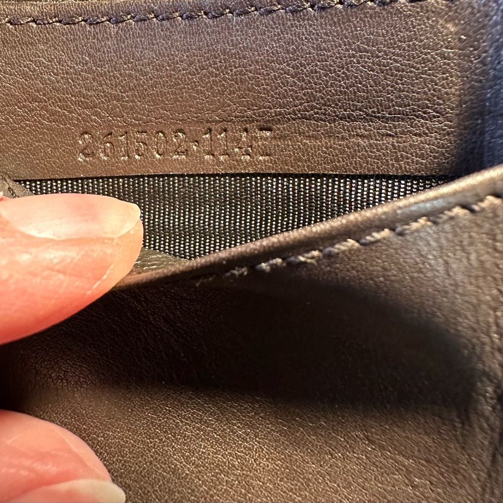Gucci GG Canvas Trifold Wallet 💎 - Picture 6 of 12